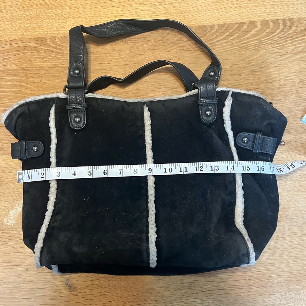 Suede Handbag - Picture 8 of 9